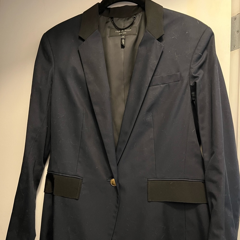 RAG AND BONE TUX BLAZER